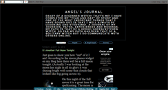 Desktop Screenshot of angelsjourney.blogspot.com