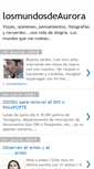 Mobile Screenshot of losmundosdeaurora.blogspot.com