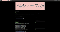 Desktop Screenshot of myvespatrip.blogspot.com