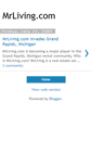 Mobile Screenshot of mrliving.blogspot.com