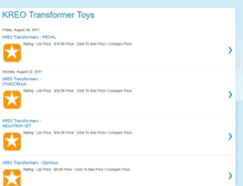 Tablet Screenshot of kreotransformertoys.blogspot.com