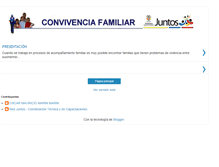 Tablet Screenshot of convivenciajuntos.blogspot.com