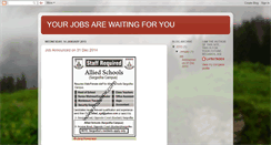 Desktop Screenshot of jobs4yu.blogspot.com