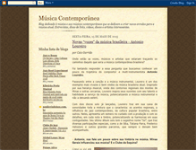 Tablet Screenshot of musicocontemporaneo.blogspot.com