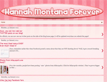 Tablet Screenshot of hannah-forever-montana.blogspot.com