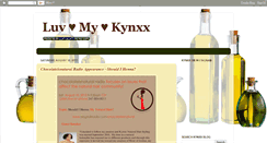 Desktop Screenshot of luvmykynxx.blogspot.com