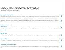 Tablet Screenshot of career-job.blogspot.com