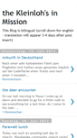 Mobile Screenshot of kleinlohsinmission.blogspot.com