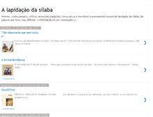 Tablet Screenshot of alapidacaodasilaba.blogspot.com