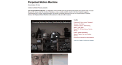 Desktop Screenshot of perpetualmotionmachinefilm.blogspot.com