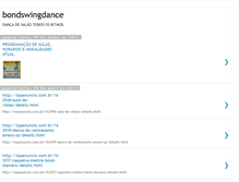 Tablet Screenshot of bond-bondswingdance.blogspot.com