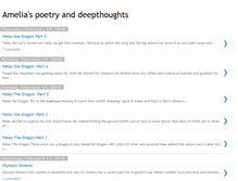 Tablet Screenshot of ameliaspoetryanddeepthoughts.blogspot.com