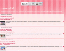 Tablet Screenshot of cosasmaribel.blogspot.com