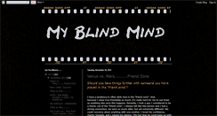 Desktop Screenshot of myblindmind.blogspot.com