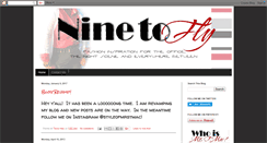 Desktop Screenshot of ninetofly.blogspot.com
