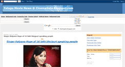 Desktop Screenshot of cinemagola.blogspot.com