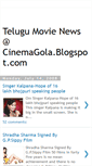 Mobile Screenshot of cinemagola.blogspot.com