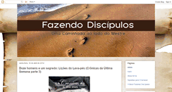 Desktop Screenshot of fazendodiscipulos.blogspot.com