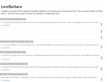 Tablet Screenshot of everywhichwayofbarbara.blogspot.com