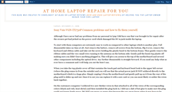 Desktop Screenshot of laptoprepairhelp.blogspot.com