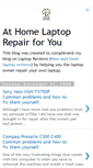 Mobile Screenshot of laptoprepairhelp.blogspot.com