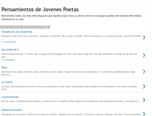 Tablet Screenshot of poetajoven.blogspot.com