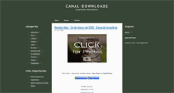 Desktop Screenshot of canal-down.blogspot.com