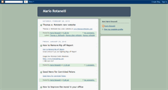 Desktop Screenshot of mariorotanelli.blogspot.com