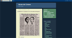 Desktop Screenshot of mundodelcinismo.blogspot.com