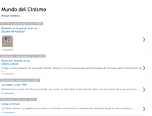 Tablet Screenshot of mundodelcinismo.blogspot.com