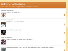 Tablet Screenshot of naijamusicofficial.blogspot.com