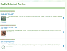 Tablet Screenshot of barbsbotanicalgarden.blogspot.com