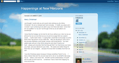 Desktop Screenshot of happeningsatnewhorizons.blogspot.com