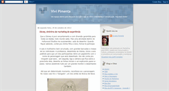 Desktop Screenshot of blogdavivipimenta.blogspot.com
