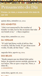 Mobile Screenshot of pensamentodia.blogspot.com