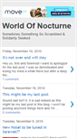 Mobile Screenshot of nocturneofmine.blogspot.com