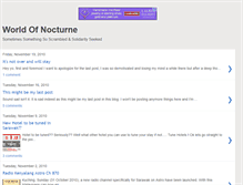 Tablet Screenshot of nocturneofmine.blogspot.com