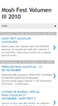 Mobile Screenshot of moshfest3.blogspot.com
