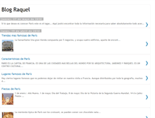 Tablet Screenshot of blograquel-paris.blogspot.com