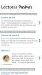 Mobile Screenshot of lectoraspasivas.blogspot.com