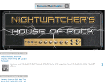 Tablet Screenshot of nightwatchershouseofrock.blogspot.com