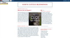 Desktop Screenshot of gods-little-blessings.blogspot.com
