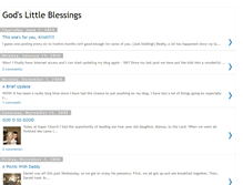 Tablet Screenshot of gods-little-blessings.blogspot.com