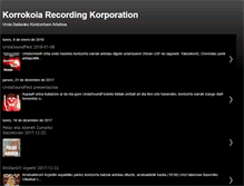 Tablet Screenshot of korrokoia.blogspot.com