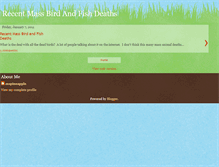 Tablet Screenshot of massanimaldeaths.blogspot.com