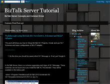 Tablet Screenshot of masteringbiztalkserver.blogspot.com