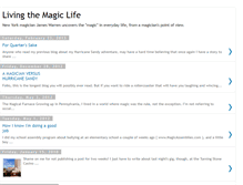 Tablet Screenshot of new-york-magician-blog.blogspot.com