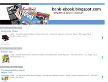 Tablet Screenshot of bank-ebook.blogspot.com