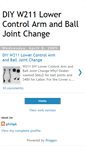 Mobile Screenshot of diyw211balljointchange.blogspot.com
