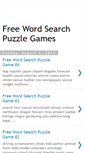 Mobile Screenshot of freewordsearchpuzzlegames.blogspot.com